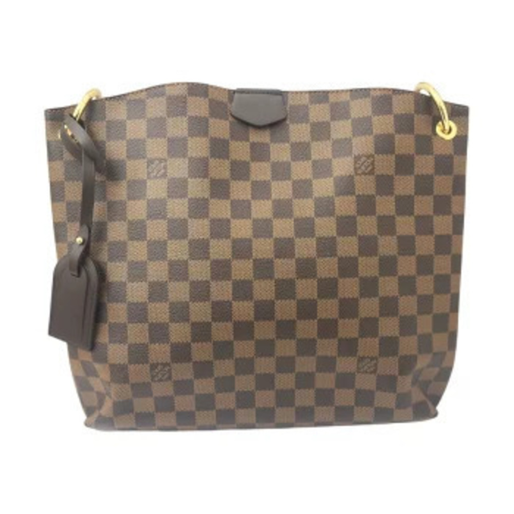Louis Vuitton Graceful Damier Hobo Bag Brown Shoulder